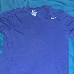 Nike Blue Short Sleeve Athletic Tee